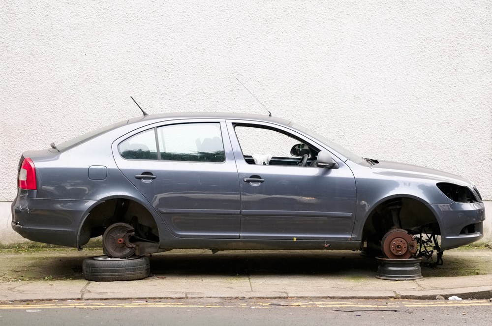 Junkyard vehicle